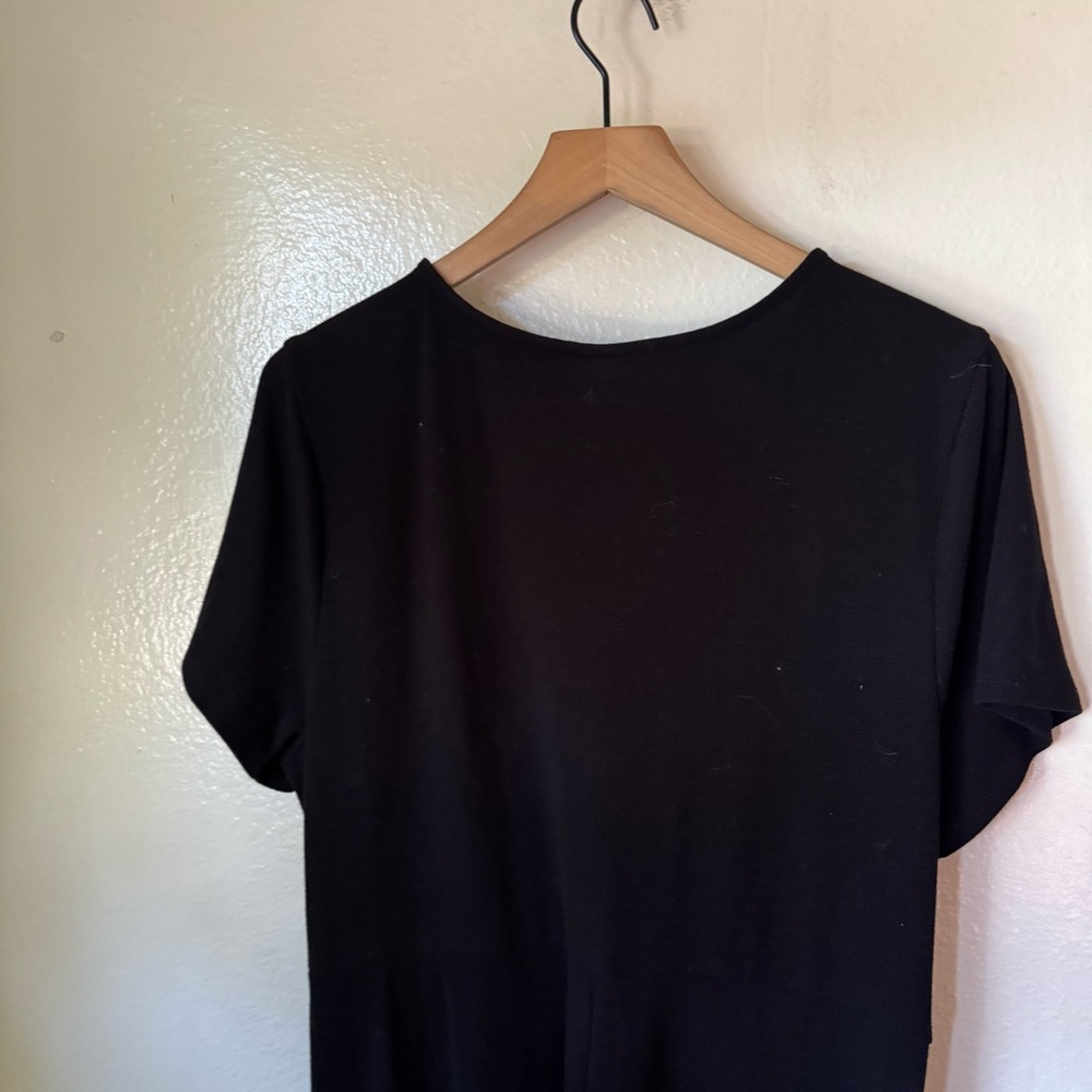 Torrid | Rib Knit Twist Front Skater Dress - Picture 7 of 7